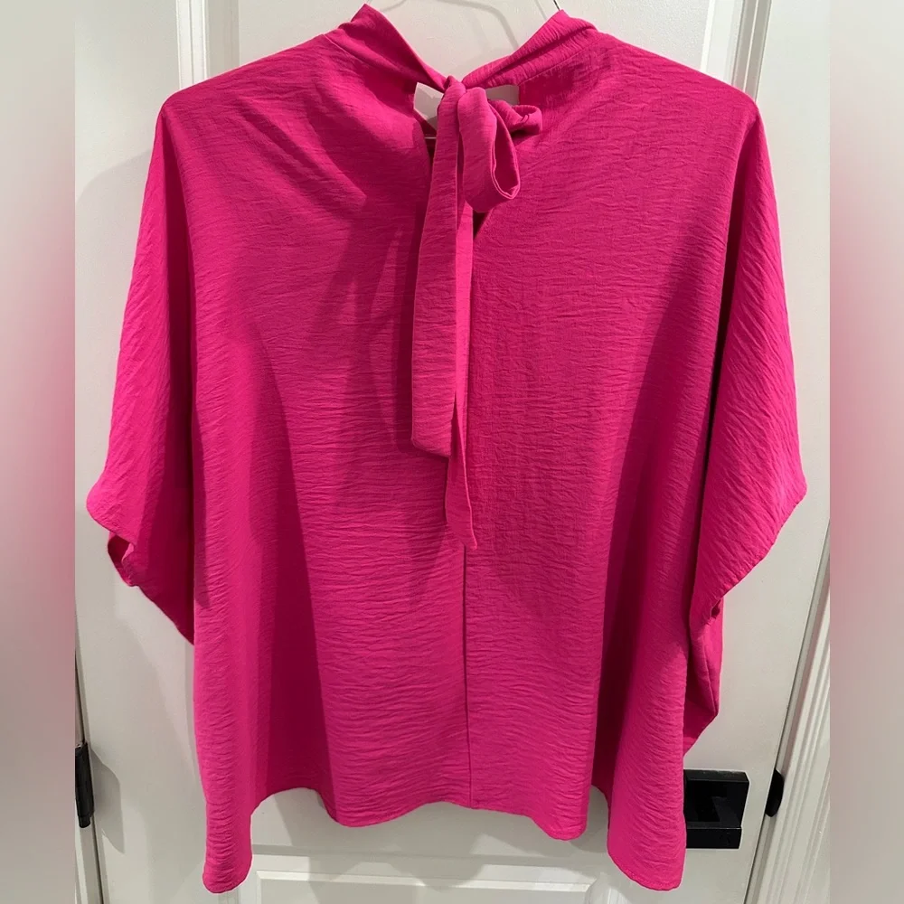 JODIFL Vibrant Pink Blouse - Picture 2 of 4